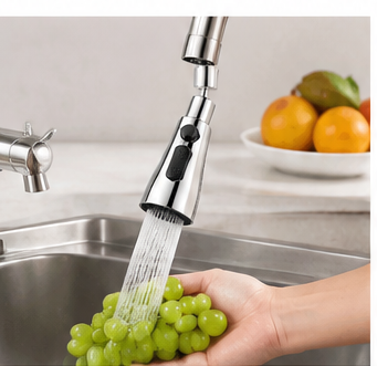 360° Flexible Tap Extender with 3 Water Spray Modes