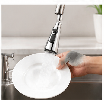 360° Flexible Tap Extender with 3 Water Spray Modes