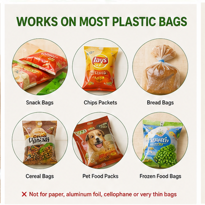 2-in-1 Mini Bag Sealer & Cutter | Portable USB Rechargeable Food Sealing Machine