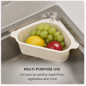 Premium Kitchen Sink Organizer Rack with Drain Tray